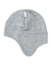 [Sweet Cheeks Merino] Snug Beanie in Grey Marle
