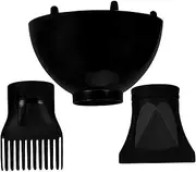 TIDTALEO 1set Hair Dryer Nozzle Set Diffuser and Comb Attachments for Quick Drying and Styling Travel for Curly and Straight Hair