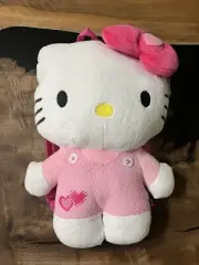 Hello Kitty Plush Backpack NWT FAB Starpoint