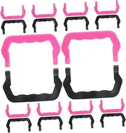 20Pcs Multi Use Plastic Pet Cage Handles Lightweight Durable Easy to Install Comfortable Grip for Bird and Hamster Cages