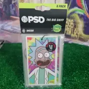 PSD Big Sniff, Hanging Air Fresheners Rick & Morty 6 Pack Bacon New