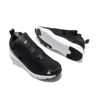 Reebok 慢跑鞋 Furylite 3.0 黑 白 男鞋 女鞋 無鞋帶 多功能 運動鞋 FU9077