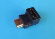 Right Angle HDMI Cable Adaptor Upward Facing L Shape Connector v1.4 Compatible