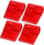 PERSELOSO 4pcs Aquarium Light Bracket Holder for Led Tube Lights Universal Clamp for Fish Tank Lamps