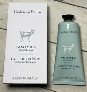 Crabtree & Evelyn Goatmilk Hand Therapy 3.5 oz New In Box