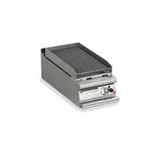Baron Gas Lava Rock Chargrill - Chargrills (SI-Q70GLT/G400) - Q70GLT/G400-SI