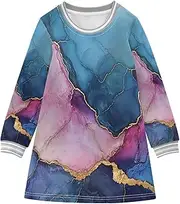 [Caihoyu] Girls Fall Dress Toddler Stylish Festival Outfit, Multicolor14, 8 Years