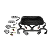 LED Autolamps Trailer Plug GVM Kit with Light for Toyota Landcruiser 300 Bulk