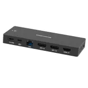 Blueendless HP1306 13-in-1 Type-C Docking Station with DP1.4*2 / HDMI-Compatible 2.0 PD100W LAN USB-C3.2 USB3.2 SD/TF Ca