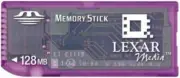 Lexar Media 128 MB Memory Stick (MS128-281)
