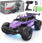 1:16 Scale Purple Remote Control Car, 20 Km/H High Speed Girls Remote Control Ca