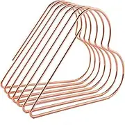 FEIQIAO Adjustable Telescopic Triangle Record Shelf Bookcase, Wire Folder Organiser Sorter, Decorative Desktop Book Organiser Magazine Rack (Rose Gold, 6 Grids)