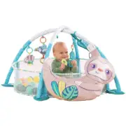Infantino 4 in 1 Jumbo Baby Activity Gym & Ball Pit Sloth Msrp 84.99$