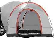 Camping Tent Attachment Camping with Rain Layer Carry Bag PU2000mm Double Layer Truck Tent