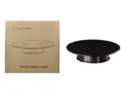 Autoart Rotary Display Turntable Medium 10 In W/Black Top 1/43 1/24 1/18 98014