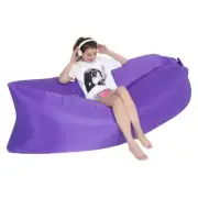 Portable Inflatable Sofa Bed for Camping Fishing Beach Lazy Air Bed 78.7 x 27.6