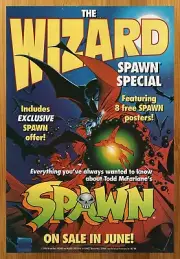 1996 Wizard Spawn Special Vintage Print Ad/Poster Todd McFarlane Promo Art 90s
