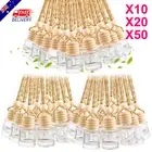 8ml Hanging Car Air Freshener Diffuser Clear Glass Essential Oil Perfume Pendant