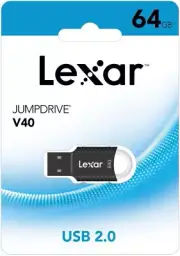 Lexar 64GB JumpDrive V40 USB 2.0 Flash Drive Memory Stick Lexar 64GB JumpDrive