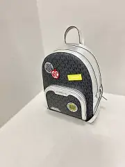 Michael Kors Jaycee Women Girls Travel Shoulder Leather Backpack Medium Black MK