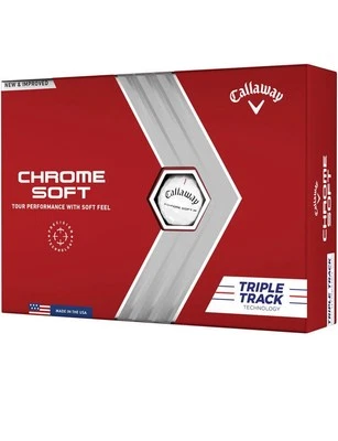 callaway chrome soft golf balls new dozen