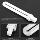 4Pcs/Set Manicure UV Nail Dryer Lamp Bulb 9W Nail Polish Gel Curing Light Tu HG5