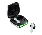 1 Pair MD158 Wireless Earbuds Portable Low Delay Mini Practical True Wireless Stereo Bluetooth-compatible 5.2 In-ear Earphones for Gaming-Black