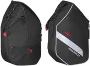 ViaTerra Royal Enfield Himalayan 411 Accessories (Model 2021-) |100% Waterproof Front Frame Motorcycle Bags (Set of 2) I Suitable for Tours & Trail Rides