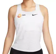 Nike Aeroswift NN White Running Singlet Womens Top Slim Fit DR5850-100 Size XL