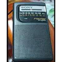 在飛比找蝦皮購物優惠-SONY_ICF-S10MK2 _ FM/AM收音機/2手