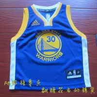 在飛比找Yahoo!奇摩拍賣優惠-美國正品NBA兒童青年版Adidas球衣 Curry Tho