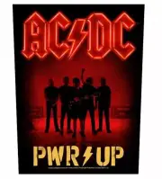 AC/DC Pwr/Up Band large sew-on cloth backpatch 360mm x 300mm (rz)