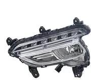 Car Fog Lamp Assembly For Hyundai For Santa Fe Sport IX45 2016 2017 2018 Car Fog Lamp Assembly LED Daytime Running Light Fog Light Front Bumper Fog Light(Only Right)