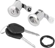 KSTE Door Lock, Cylinder Lock Door Lock, Cylinder Lock Set with 2 Keys for Partner C-i-t-r-o-e-n X-s-a-r-a B-e-r-l-i-n-g-o