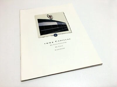 1994 Cadillac Deville Concours Fleetwood Deville Brochure