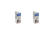 2PK White Magic Shower Floor Mat Square Fast Drying Non-Slip Platinum 53x53cm