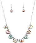PaparazziDreamy Decorum Multi Necklace Earring/Volcanic Vacay Urban Bracelet