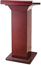 Lectern Podium Stand, Lectern Podium Stand,Lectern Podium Stand,Lectern Lecture Table Reception Desk School Training Podium Solid Wood Host Welcome Table for Office Hotel F,
