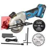 Mini Circular Saw, 4-1/2" 3400RPM Cordless Circular Saw with 2.0Ah circular saw