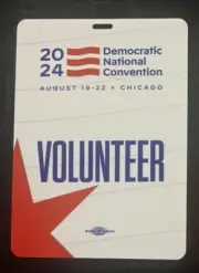 2024 DEMOCRATIC NATIONAL CONVENTION DNC VOL. TICKET/ CREDENTIAL! KAMALA HARRIS!