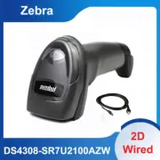 Zebra Motorola Symbol DS4308-SR7U2100AZW 2D Wired Barcode Scanner w/ USB Cable