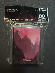 Ultra PRO Deck Protector Sleeves (80 Pack) Magic the Gathering - Mana 5 Mountain