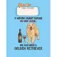 Cornell Notebook: A Woman Cannot Survive On Wine Alone Golden Retriever Pretty Cornell Notes Notebook for Work Marble Size College Rule