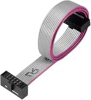 XYWHPGV IDC Wire Flat Cable FC/FC Female Connector A-Type 10Pins 1.27mm Pitch 20cm Length(8266e c8a08 d4187 95e5c 9ed94 788cd