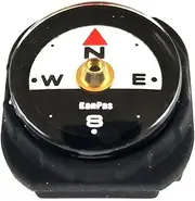 KanPas Mini Luminous Button Compass for Watch Band Lanyard