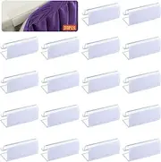 30Pcs Table Cover Tablecloth Clips EC Model Table Skirting Clips with Hook and Loop at The Back Side for Table 3/4inch - 1inch