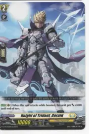 4x Knight of Trident, Gerald D-PR / 026EN Cardfight TCG Promo Mint