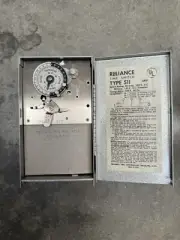 Vintage Reliance Type 511 Spst Mechanical Timer Switch 120v 40A