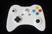 XBOX INSPIRED EDIBLE CONTROLLER - CAKE TOPPER X 1 - 14cm - WHITE