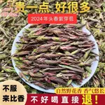 【免運】     2024年雲南頭春茶野生紫芽苞茶古樹白芽孢茶普洱茶生茶野花香散茶